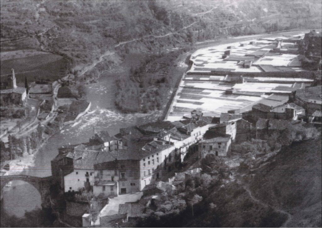 Vista aèria Gerri + salins. Imatge cedida per Jordi Gasol