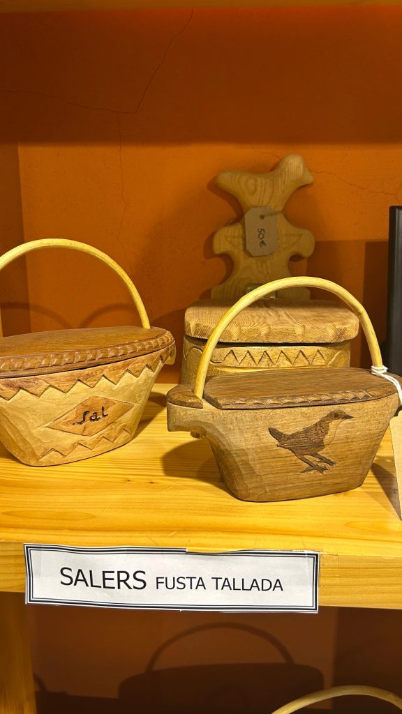 Productes locals al Museu de Gerri de la Sal